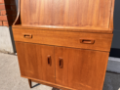 Picture of Scandinavian teak veneer secretary desk