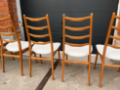 Picture of Set of 6 vintage German chairs