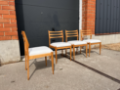 Picture of Set of 4 vintage Belgian chairs