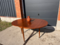 Picture of Scandinavian round extendable dining table