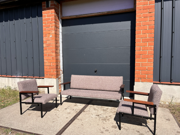 Picture of Set of three Belgian sofas