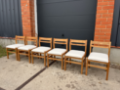 Picture of Set of 6 vintage Belgian chairs