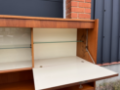 Picture of Scandinavian highboard with glass display & bar