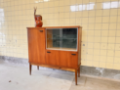 Picture of Belgian teak bar cabinet