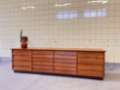 Picture of Teak veneer lowboard