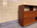 Picture of Vintage Teak veneer cabinet with bar compartment