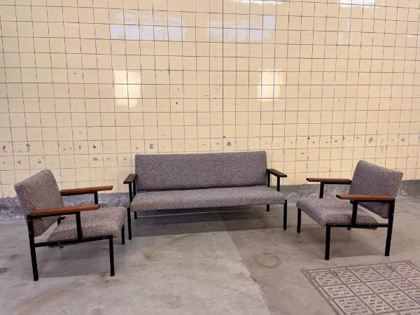 Picture of Set of three Belgian sofas