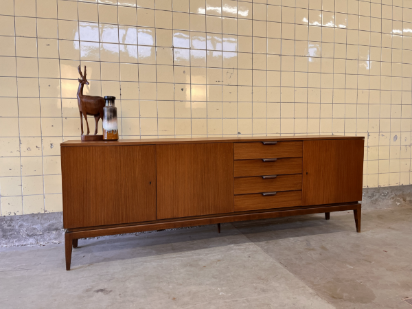 Picture of Belgian Teak veneer sideboard
