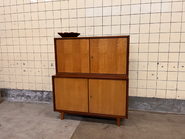 Picture of Belgian Wall Unit in Teak and Ash