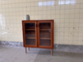 Picture of German Teak Cabinet with Glass Display