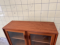 Picture of German Teak Cabinet with Glass Display