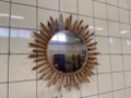 Picture of Sunburst Mirror in Bamboo