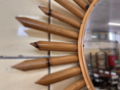 Picture of Sunburst Mirror in Bamboo