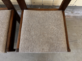 Picture of Set of Six Brutalist Dining Chairs by Lübke