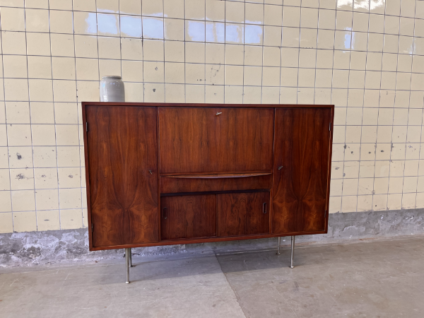 Picture of Scandinavian Bar Cabinet in Rosewood