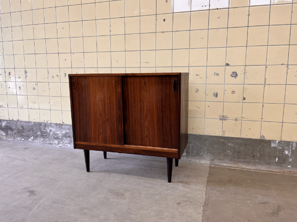 Picture of Vintage Rosewood Cabinet with Sliding Doors