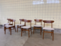 Picture of Set of Six Dining Chairs Model 210 by Farstrup