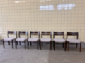 Picture of Set of Six Dining Chairs Model 401 by Jørgen Henrik Møller for JL Møllers