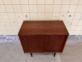 Picture of Vintage Danish Cabinet with Sliding Doors