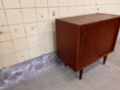 Picture of Vintage Danish Cabinet with Sliding Doors