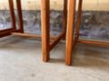Picture of Set of Six Brutalist Dining Chairs in Pine