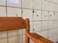 Picture of Set of Six Brutalist Dining Chairs in Pine