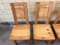 Picture of Set of Six Vintage Pine Chairs by Tapiovaara