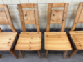 Picture of Set of Six Vintage Pine Chairs by Tapiovaara