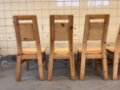 Picture of Set of Six Vintage Pine Chairs by Tapiovaara