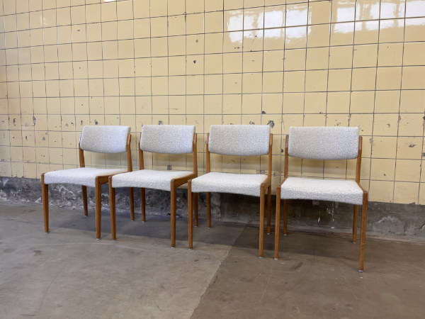 Picture of Set of Four Vintage Bramin Møbler Dining Chairs