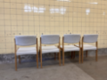 Picture of Set of Four Vintage Bramin Møbler Dining Chairs