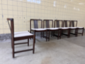 Picture of Set of Six Vintage Illum Wikkelsø Dining Chairs