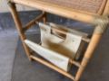 Picture of Vintage Bamboo Magazine Rack