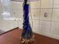 Picture of Vintage Belgian Glass Table Lamp