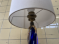Picture of Vintage Belgian Glass Table Lamp