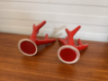 Picture of Set of Two Vintage “Alberello” Coral Vases