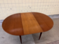Picture of Vintage Extendable Round Teak Dining Table